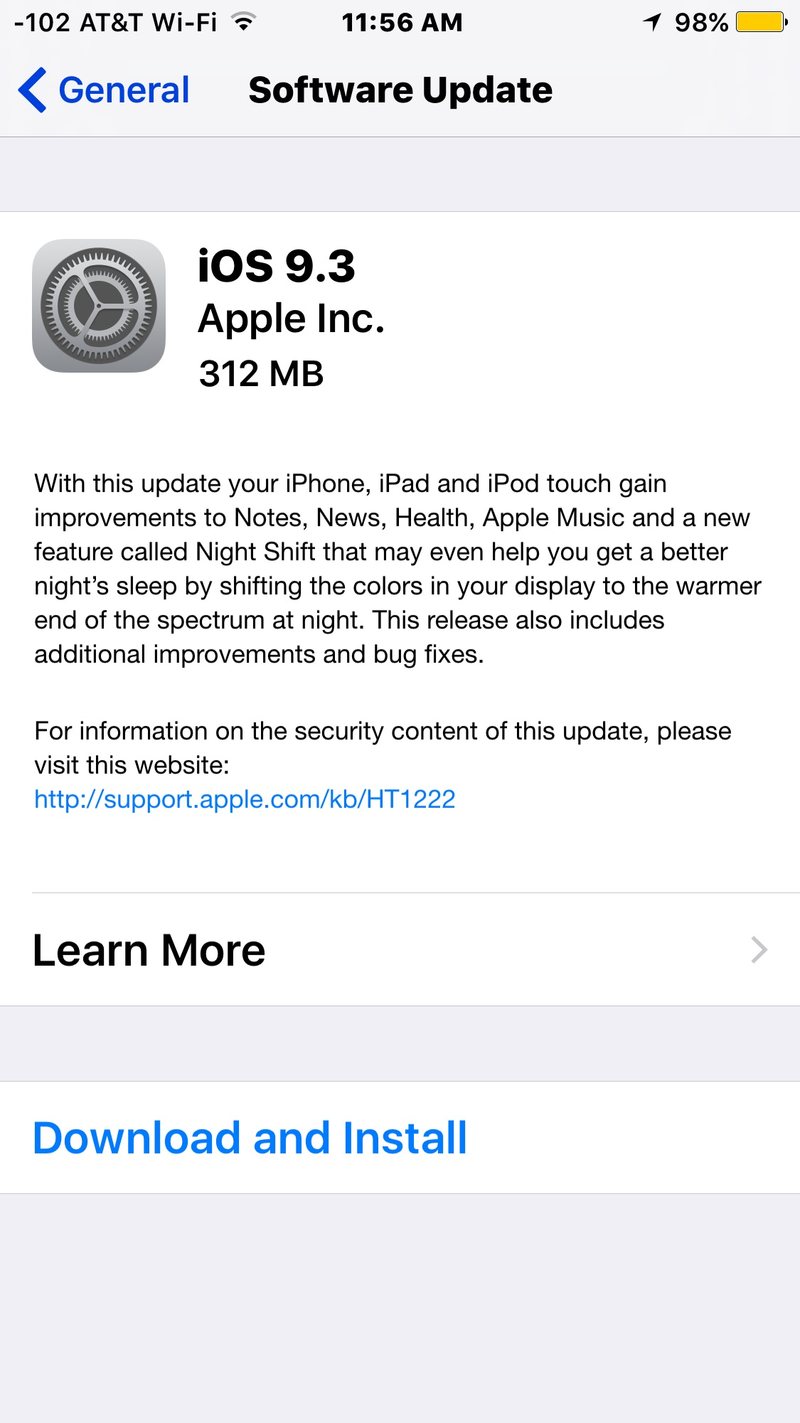 iOS 9.2 软件更新现在可供下载和安装