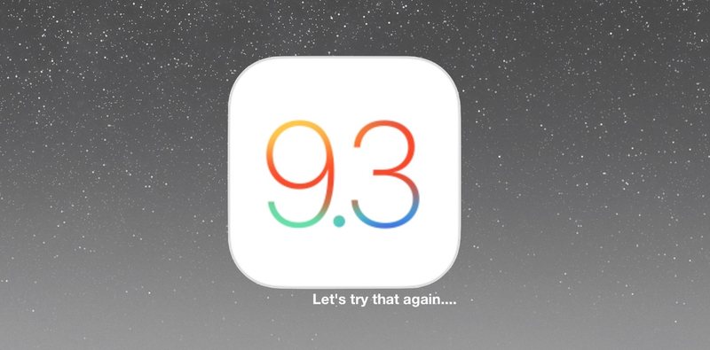 iOS 9.3 新版本 12e237