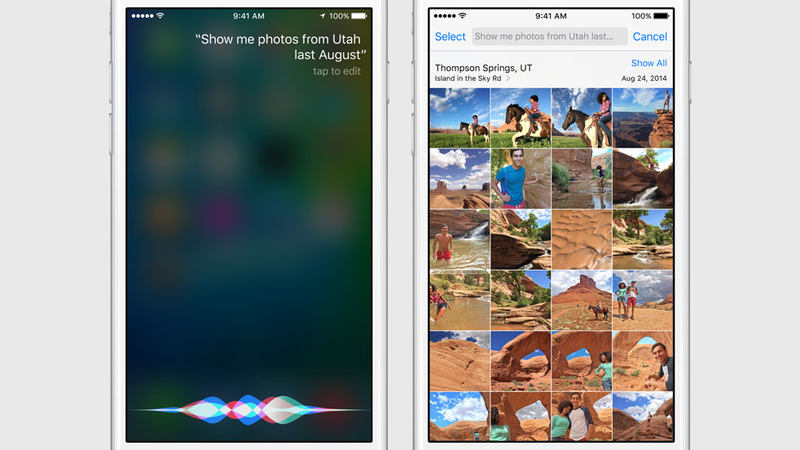 iOS 9 siri 图片搜索