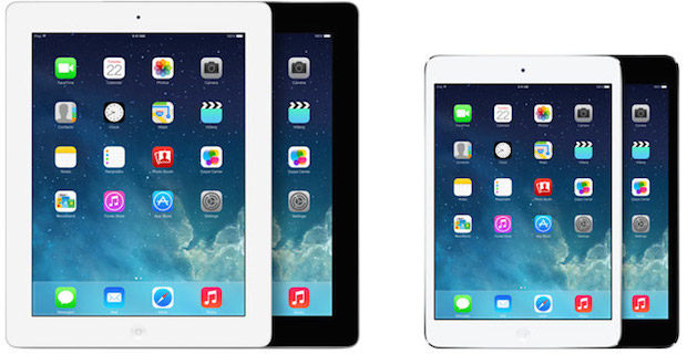 iPad Air 和 iPad Mini