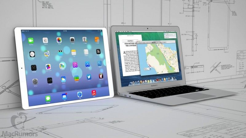 iPad Pro 模型与 MacBook Air