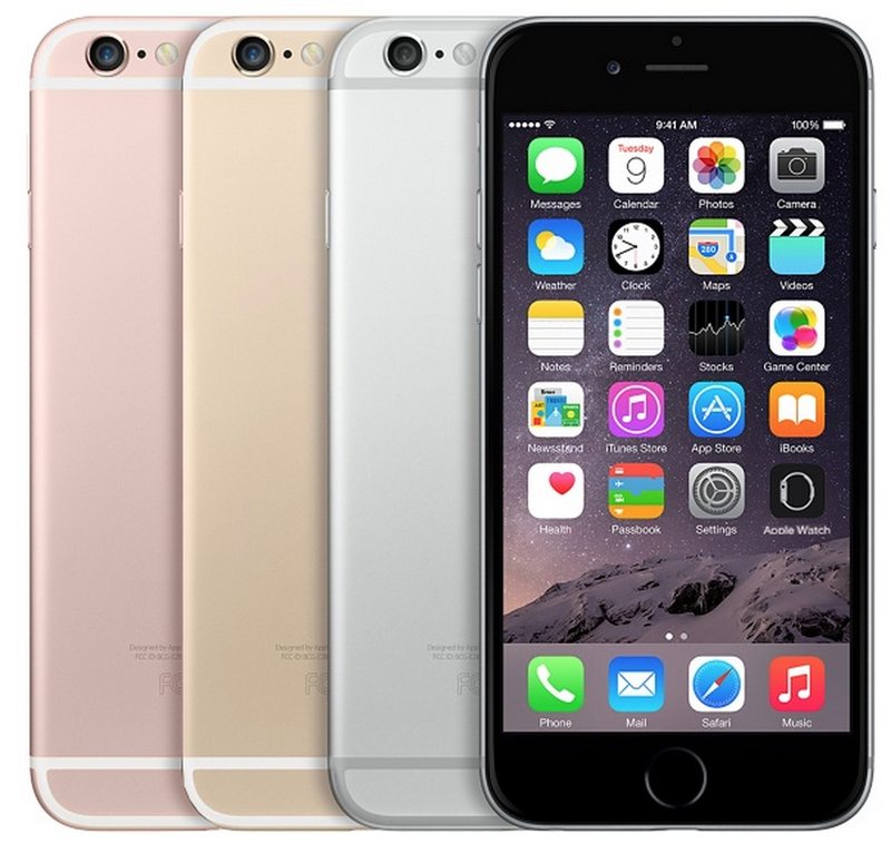 iPhone 6s 水牛粉红色样机