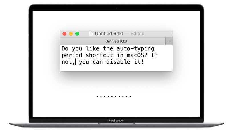 如何自动停止 Mac 打字周期