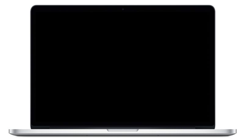 屏幕变暗的 MacBook Pro