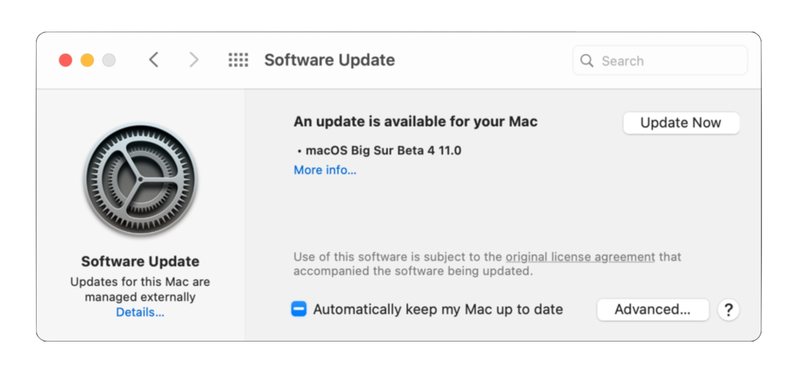 macOS Big Sur 测试版下载