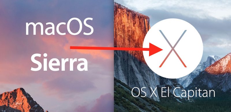 将 MacOS Sierra 降级到 OS X El Capitan