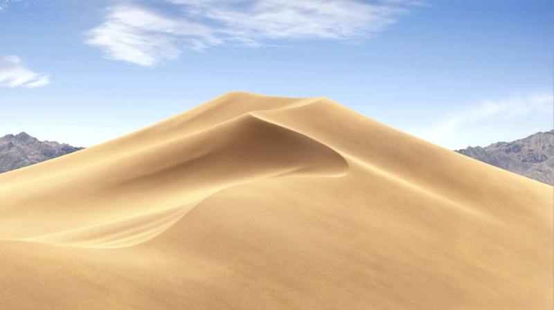 沙漠的明亮动态桌面图片莫哈韦沙漠壁纸
