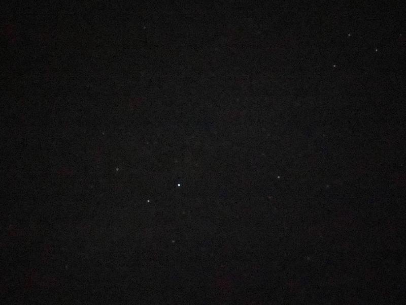 星星的夜间模式照片