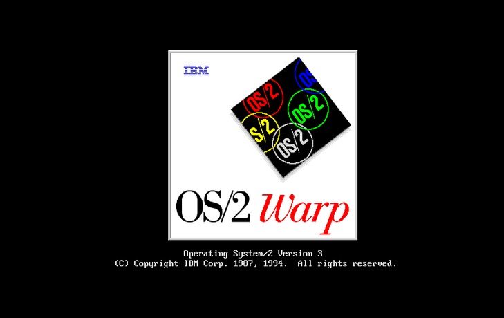 OS/2 Warp 启动屏幕