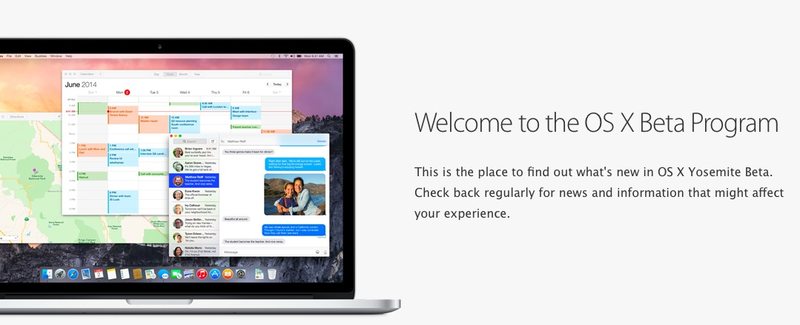 OS X Yosemite 公测版现已可供下载