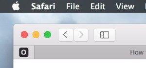 Mac 版 Safari 中的固定标签