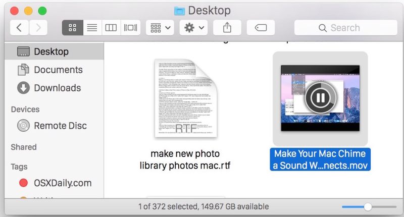 在 Mac 中播放电影OS X 的 Finder 图标