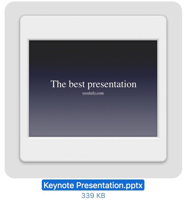 如何将 Keynote 文件转换为 Powerpoint 