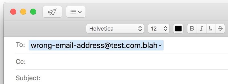 在 Mac 上从邮件中删除不需要的电子邮件地址