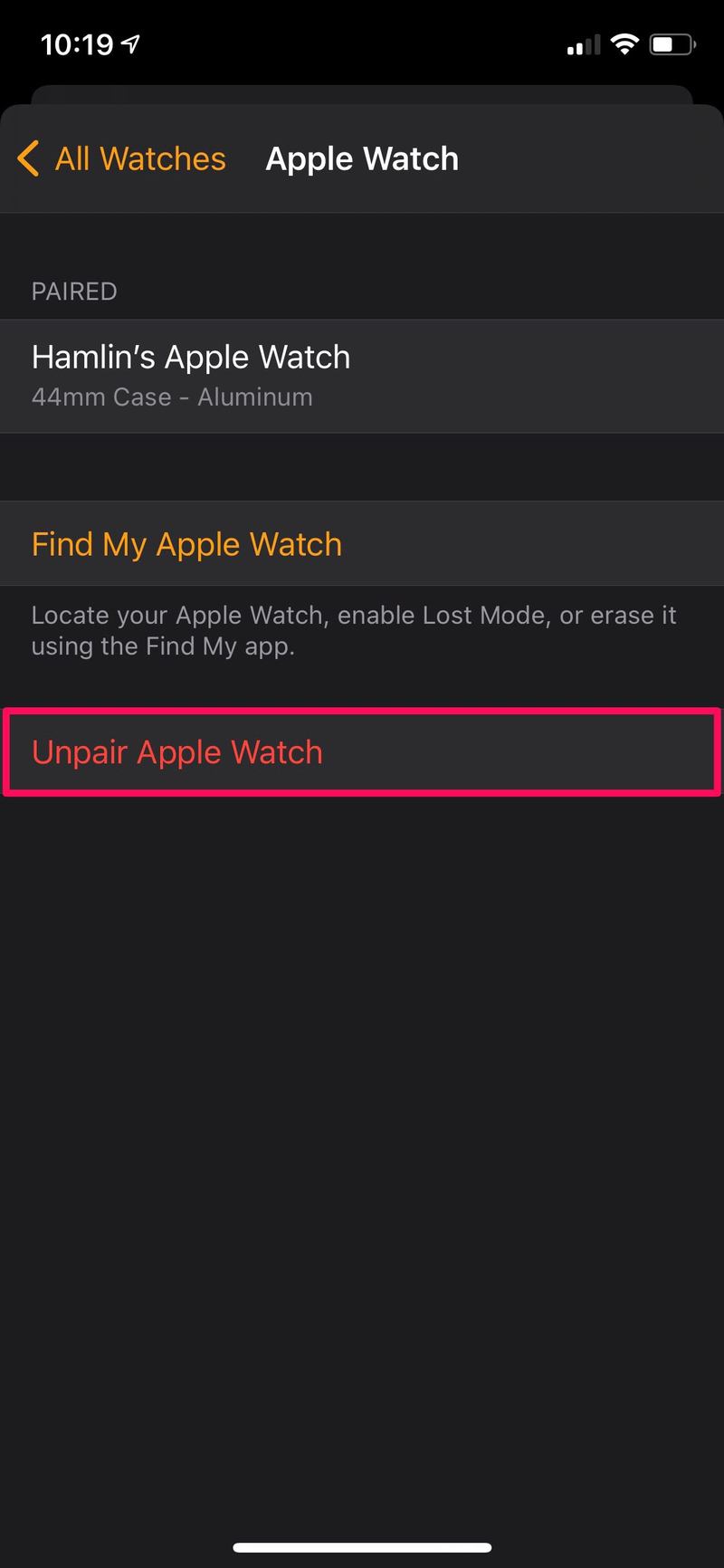 如何从备份恢复 Apple Watch