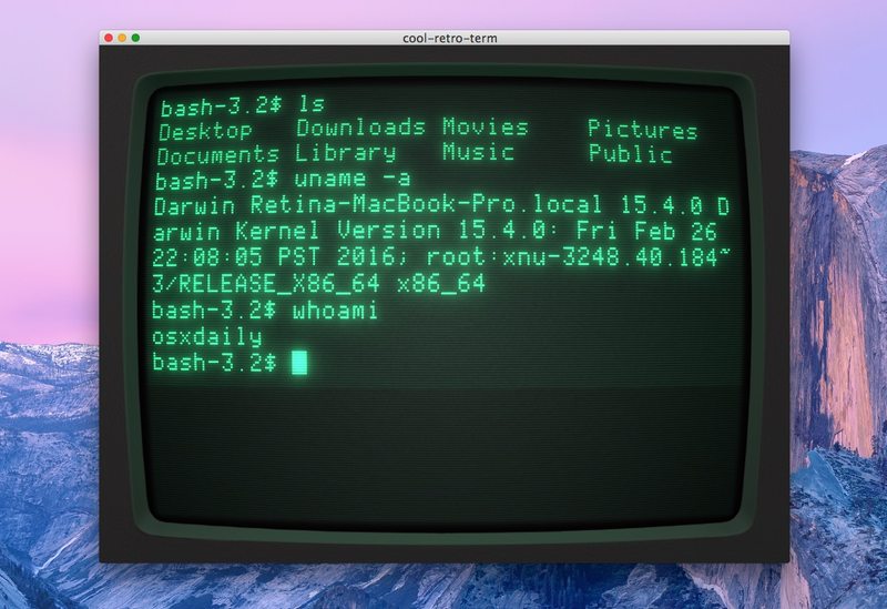 惊人的复古 Mac 终端 APPLE II 