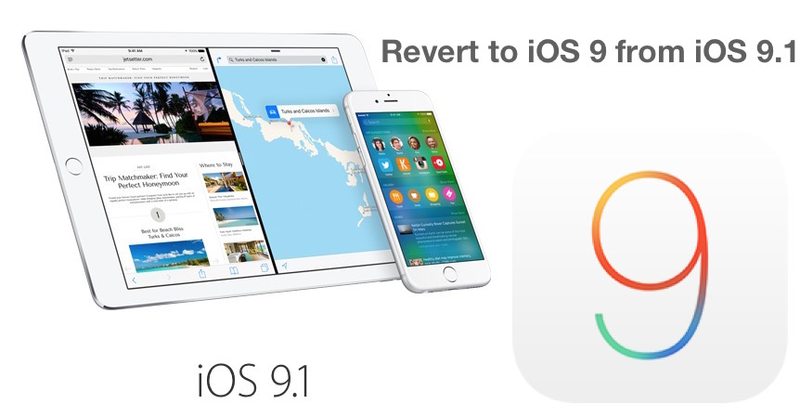 将 iOS 9.1 还原为 iOS 9 