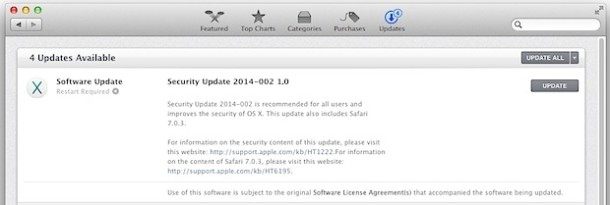 OS X 安全更新 2014-02 