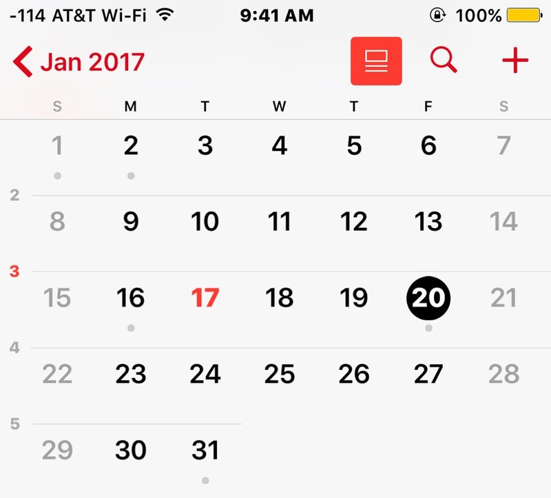 在 iOS 中共享日历