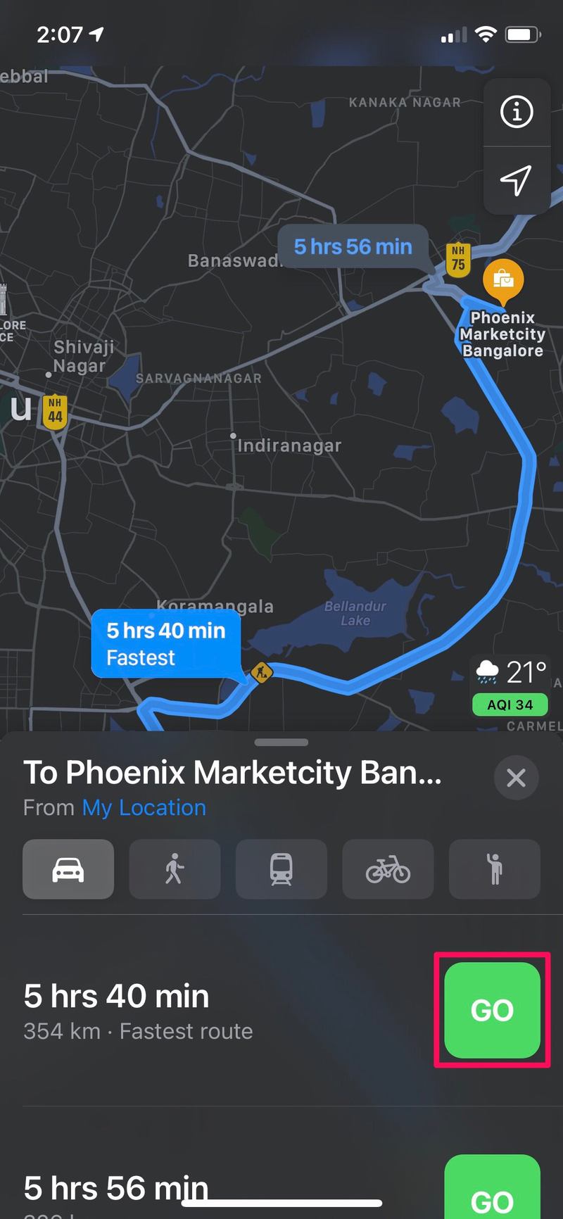 如何让 Siri 共享 ETA使用 Apple 地图导航时