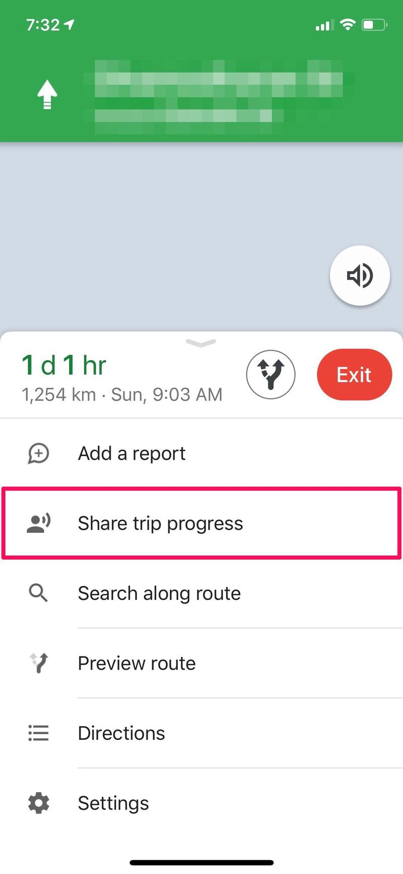 如何在 iPhone 上使用 Google 地图分享旅行进度