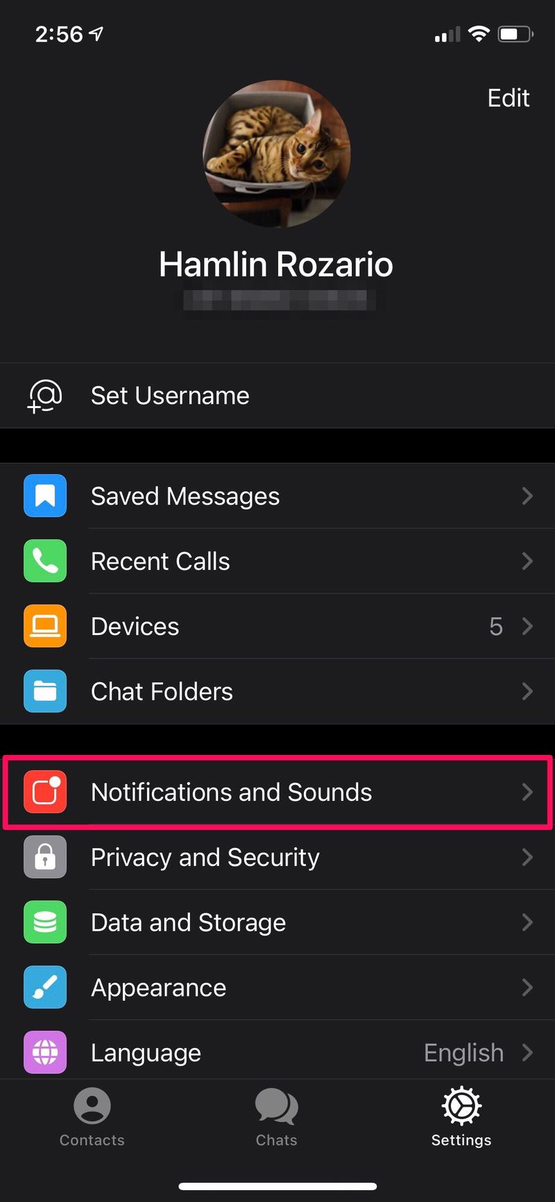 如何阻止 Telegram 在 iPhone 上显示消息预览