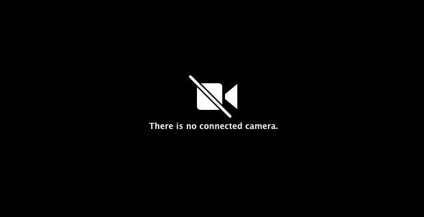 Mac 摄像头已禁用，如无摄像头所示连接错误信息