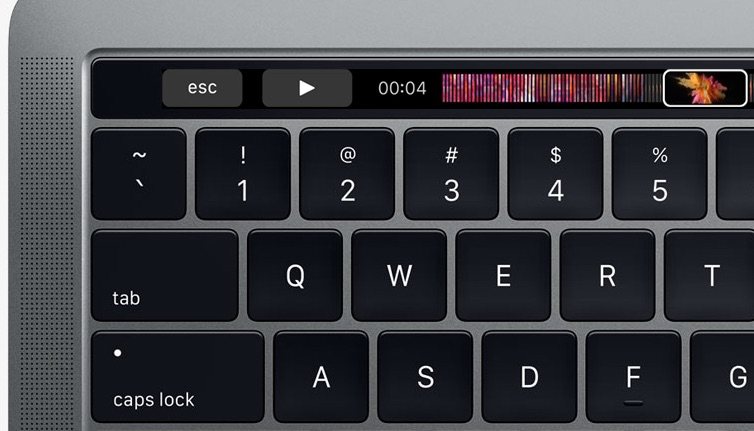 Touch Bar Mac 上的转义键