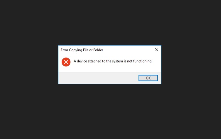 修复连接到系统的设备无法正常运行错误在 Windows PC 上