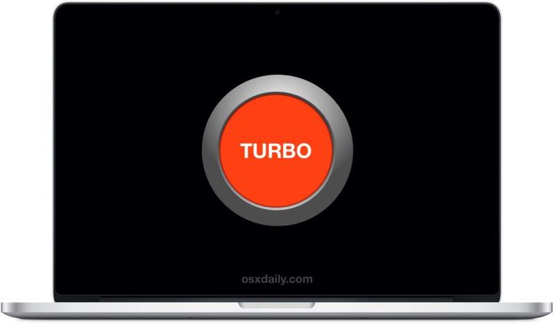 MacBook 上的 Turbo Boost
