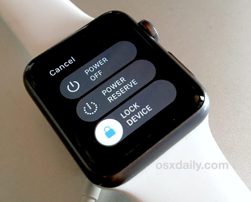 选择关闭 Apple Watch 以关掉它” />  </p>
<p>注意你要按住正确的按钮，否则你会得到不同的效果。如果您按住顶部按钮，您将在 Apple Watch 上<a href=