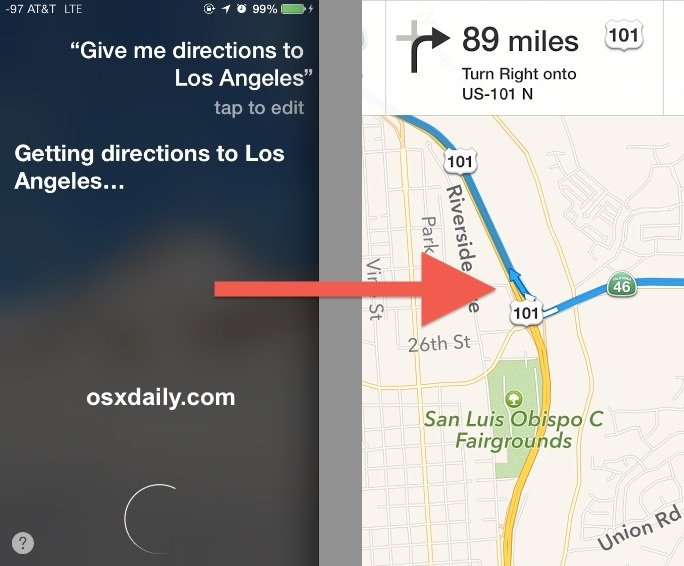 获取语音指示和转弯导航在 iPhone 上