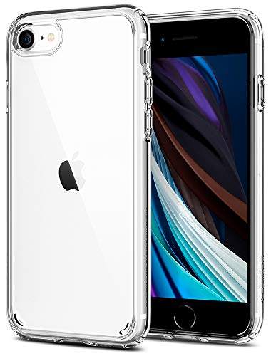 Spigen Ultra Hybrid [第 2 代] 专为 Apple iPhone SE 2020 保护壳/设计适用于 iPhone 8 手机壳 (2017) / 专为 iPhone 7 手机壳 (2016) 设计 – 晶莹剔透