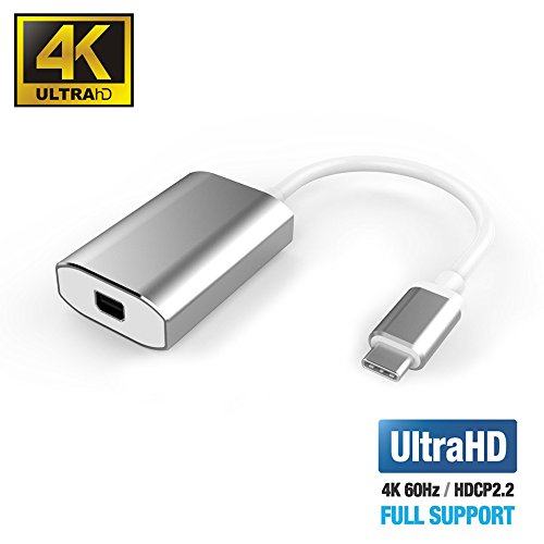 UPTab USB-C Type C 转 Mini DisplayPort 适配器 4K@60Hz