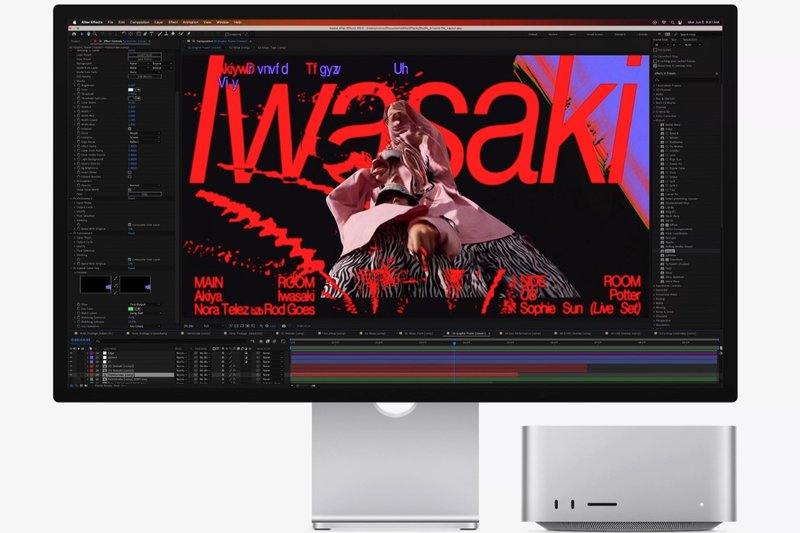 M2 Mac Studio Max 和 Ultra