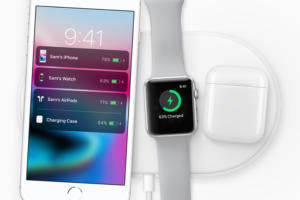 苹果 iPhone 8、苹果手表、 AirPods - 无线充电