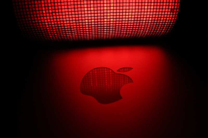 苹果标志红色