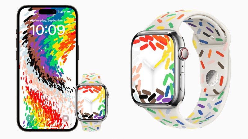 Apple Watch Pride 版运动表带
