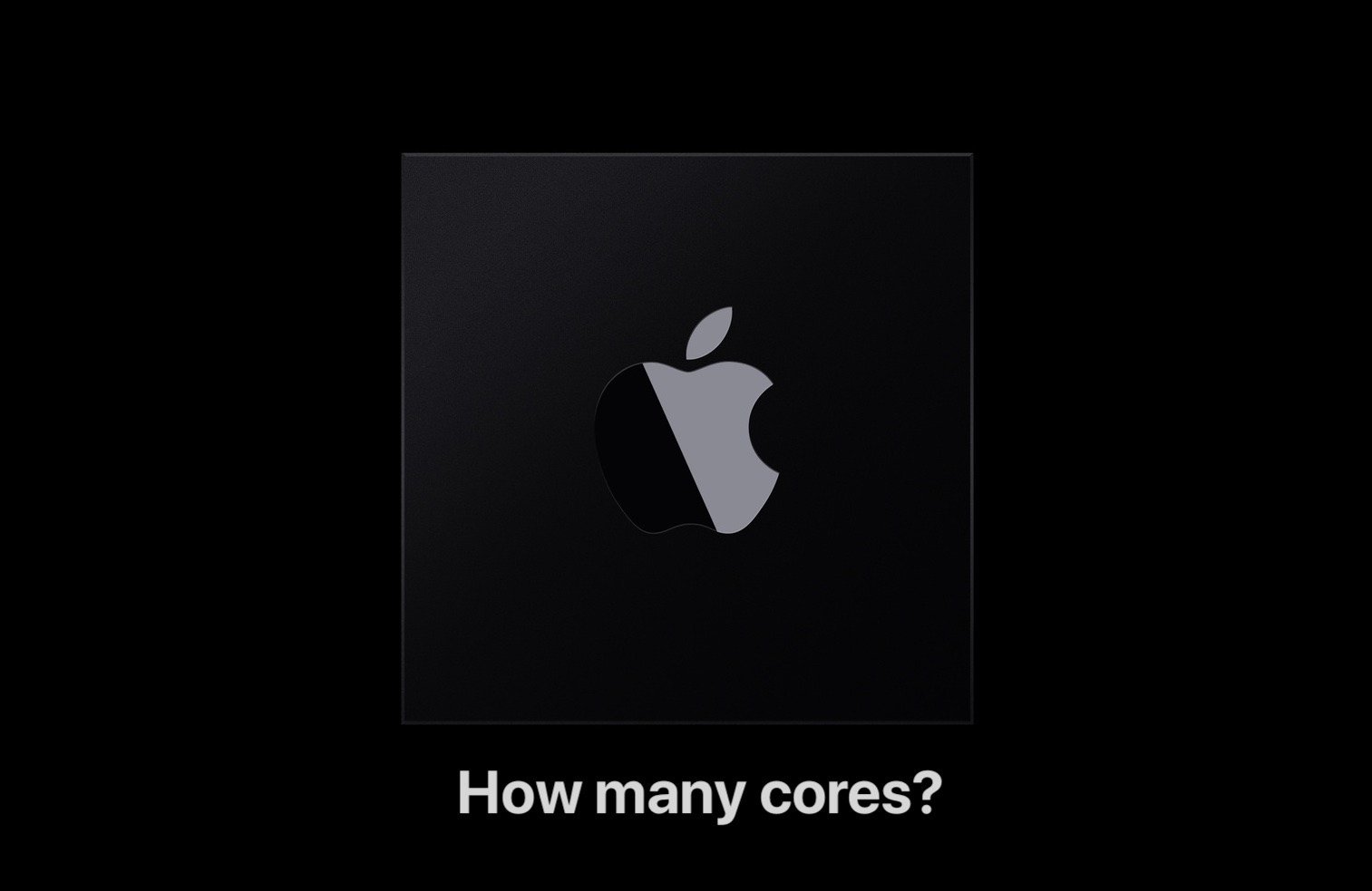 查找多少个 CPU 内核Mac有