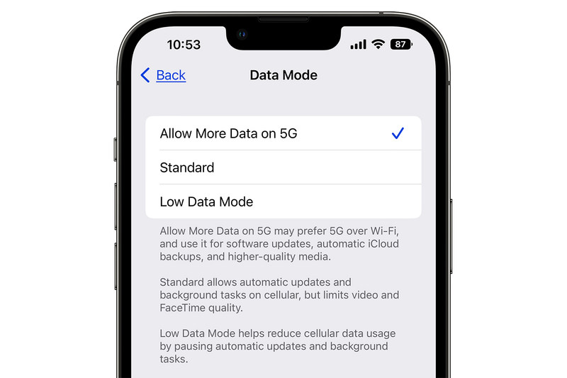 iOS 15 数据模式