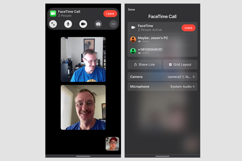 ios15 Facetime Android 通话