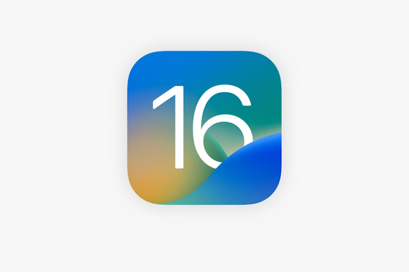 iOS 16 徽标