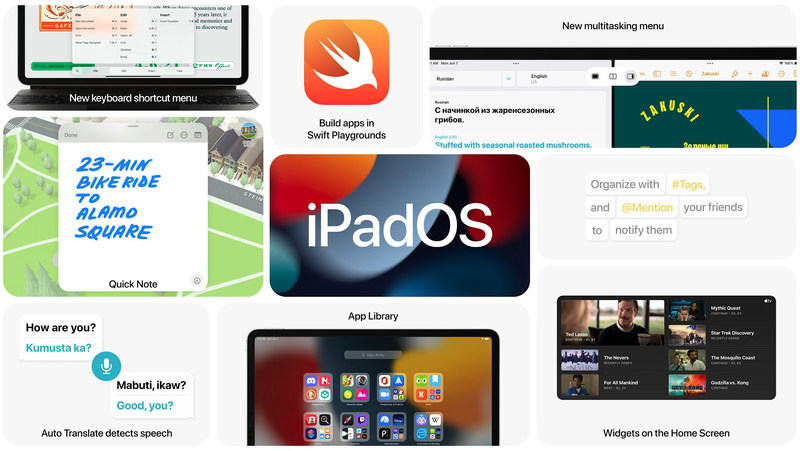 iPad OS 15 功能