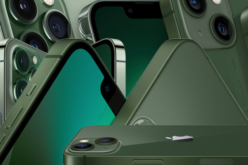 iPhone 13 绿色