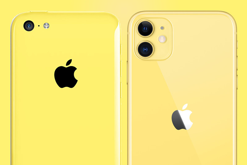 黄色 iPhone