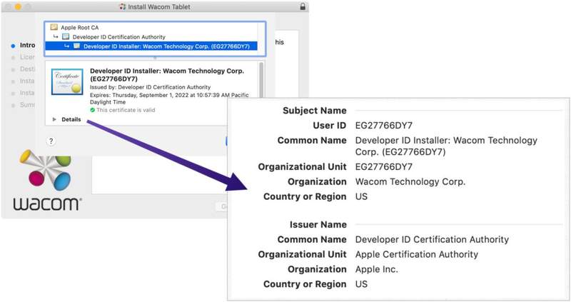 mac911 检查证书安装程序