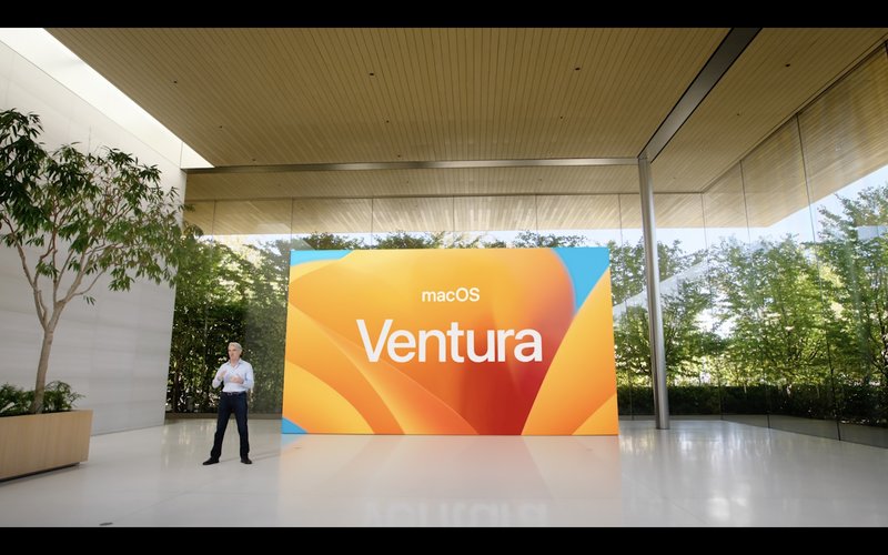 WWDC 上的 macOS Ventura 公告