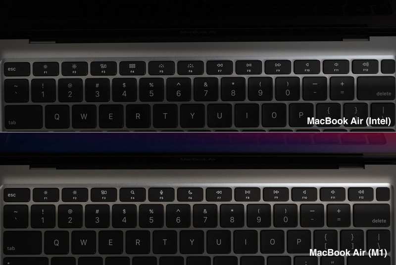 macbook air m1 function keys