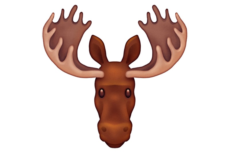 驼鹿表情符号