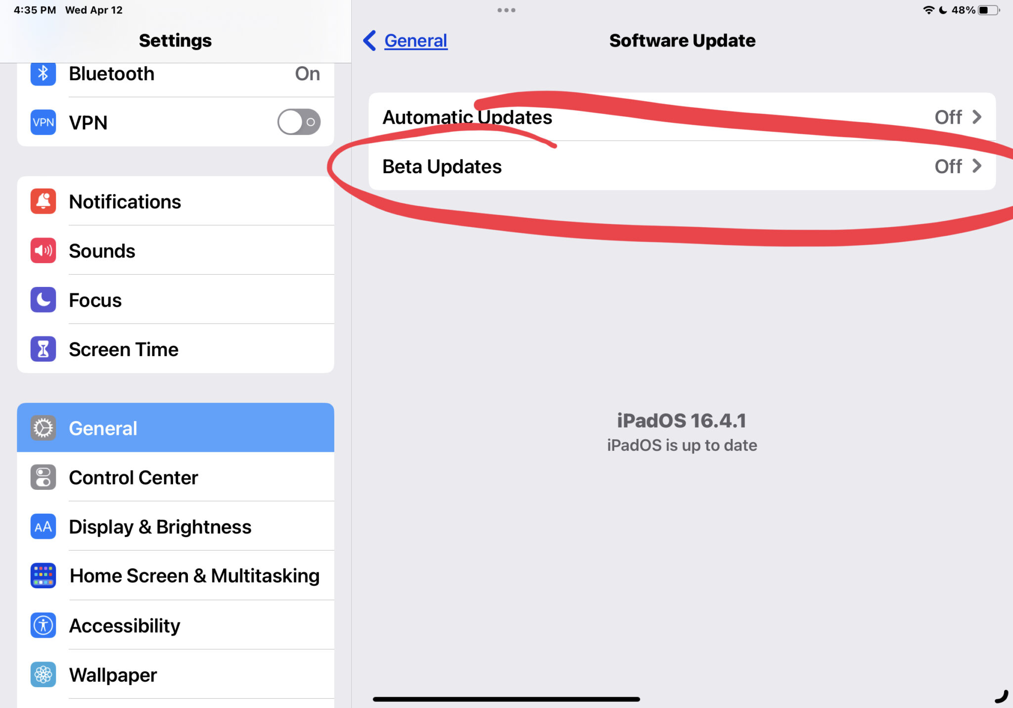 如何在 iOS 和 iPadOS 上更改测试版更新设置